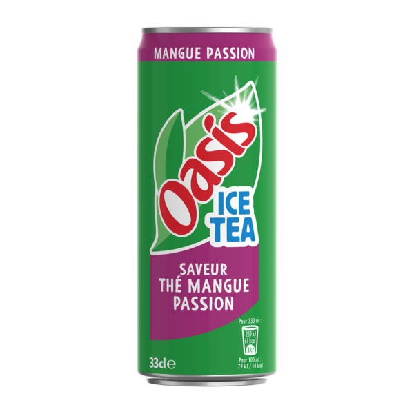 Oasis Ice Tea Mangue Passion 24x33cl