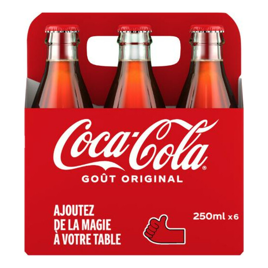 Coca-Cola en verre 12X0.25CL