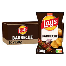 LAYS BARBUCUE 10X130G