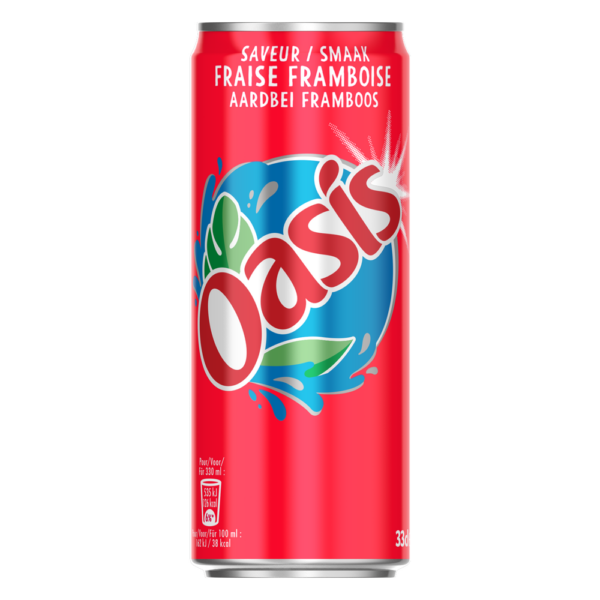Oasis Fraise Framboise 24x33cl