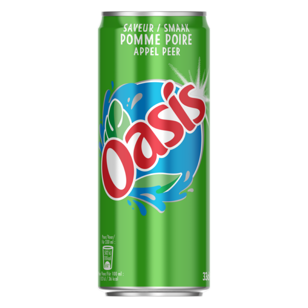 Oasis Pomme Poire 24x33cl
