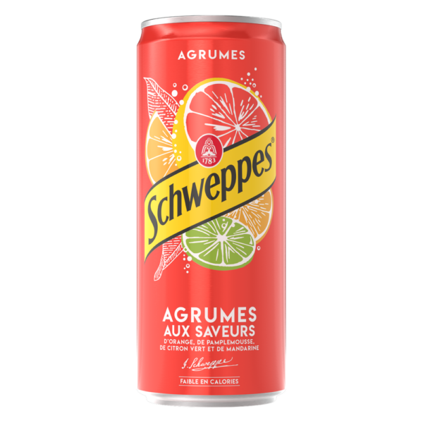 Schweppes Agrume 24x33cl