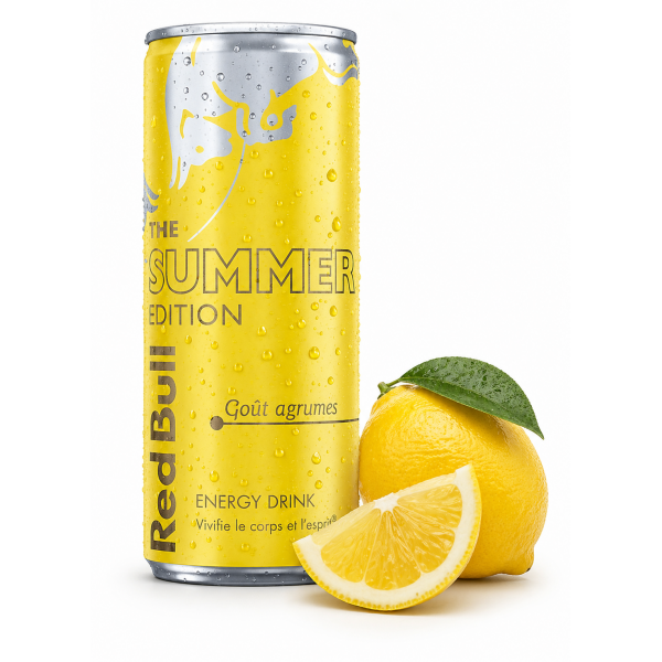 Red Bull Agrume, pack de 24 canettes de 25 cl